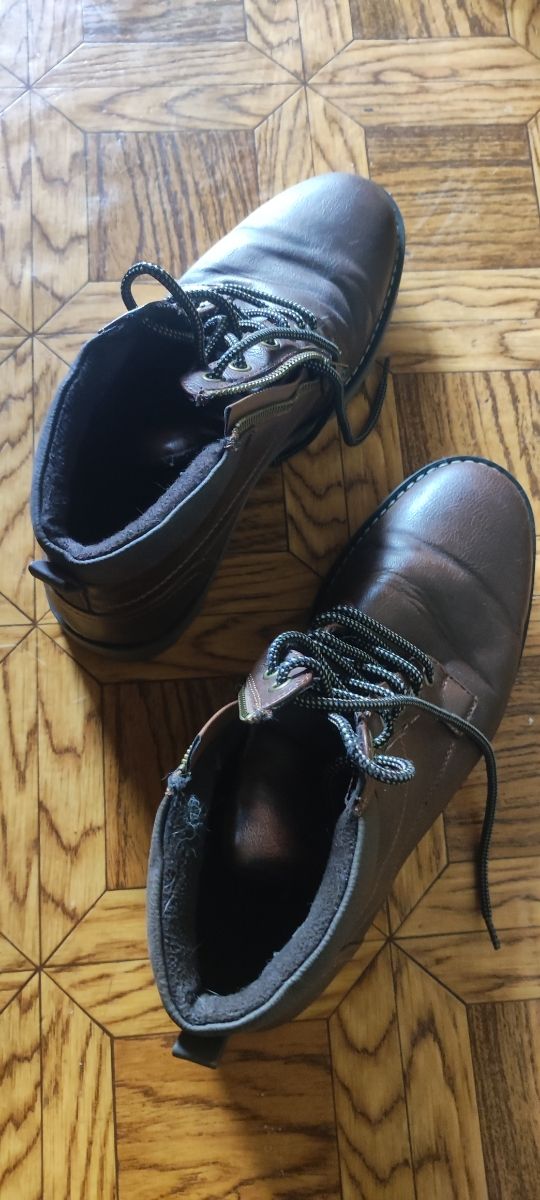 Stivali in pelle da uomo