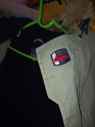 Abrigo Quiksilver talla L grande 