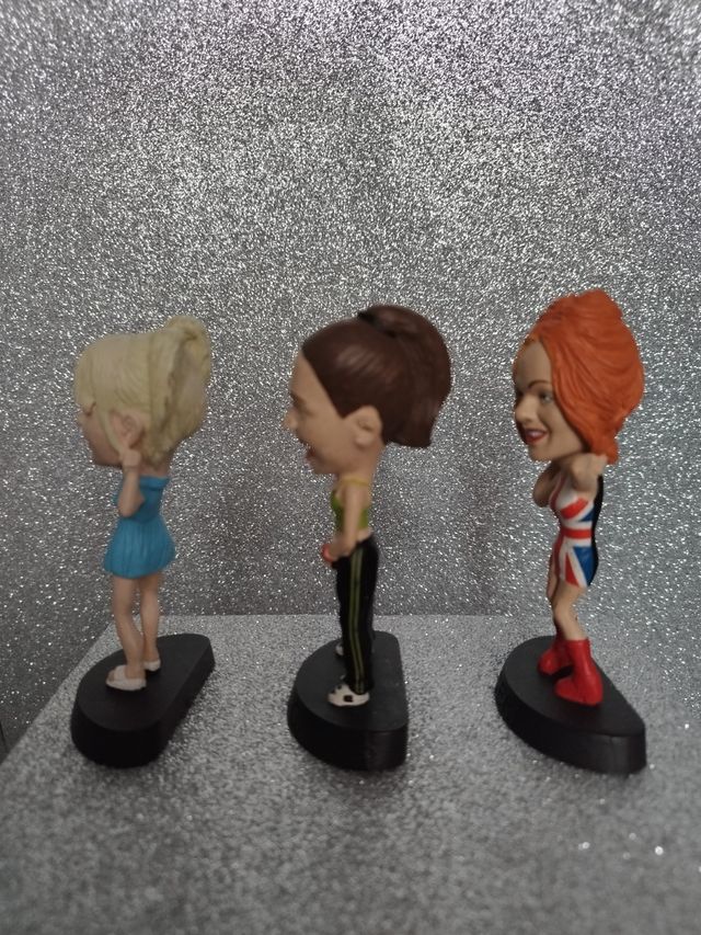 Spice Girls muñequitas Emma,Mel C,Geri.
