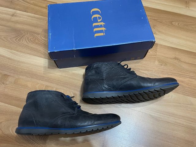Zapato de media caña de piel cetti numero 42