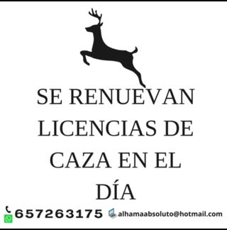 LICENCIAS CAZA
