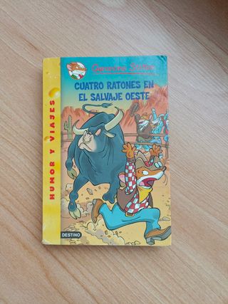 4 libros Gerónimo Stilton