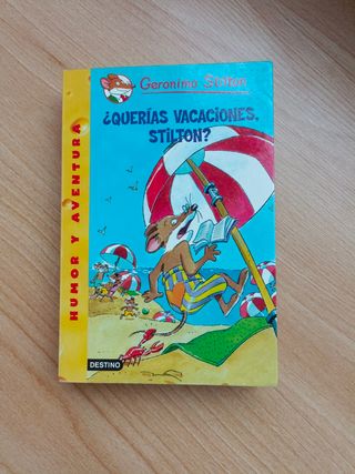 4 libros Gerónimo Stilton