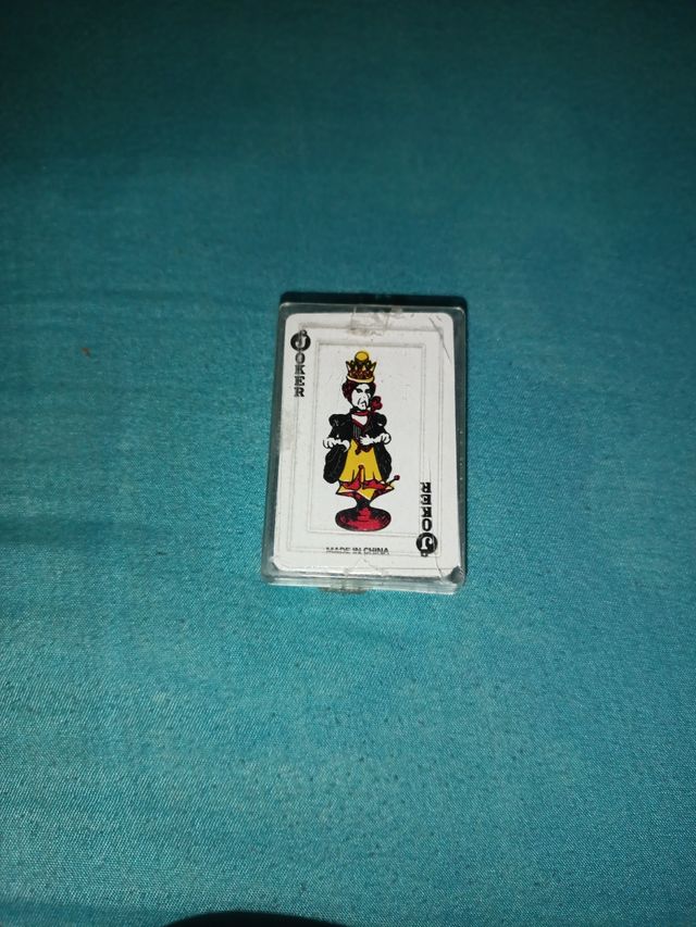 Mini cartas poker