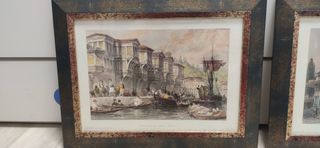 Cuadros con láminas turcas