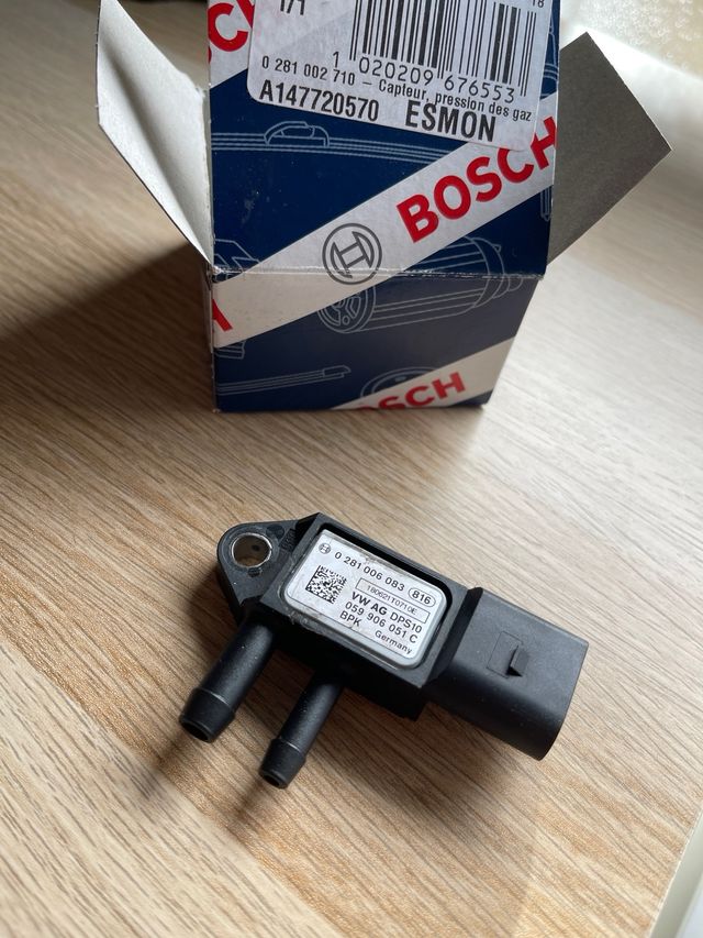 Sensor presión gases de escape