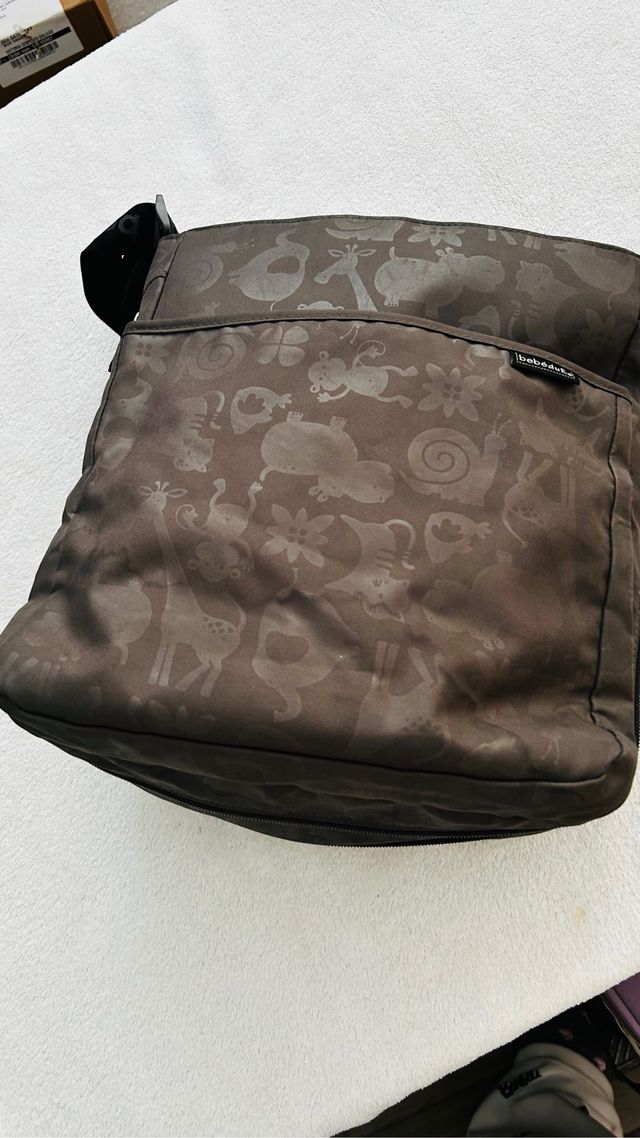 Bolso Carro Bebedué Gris