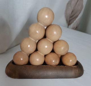 Rompecabezas pirámide madera 3D