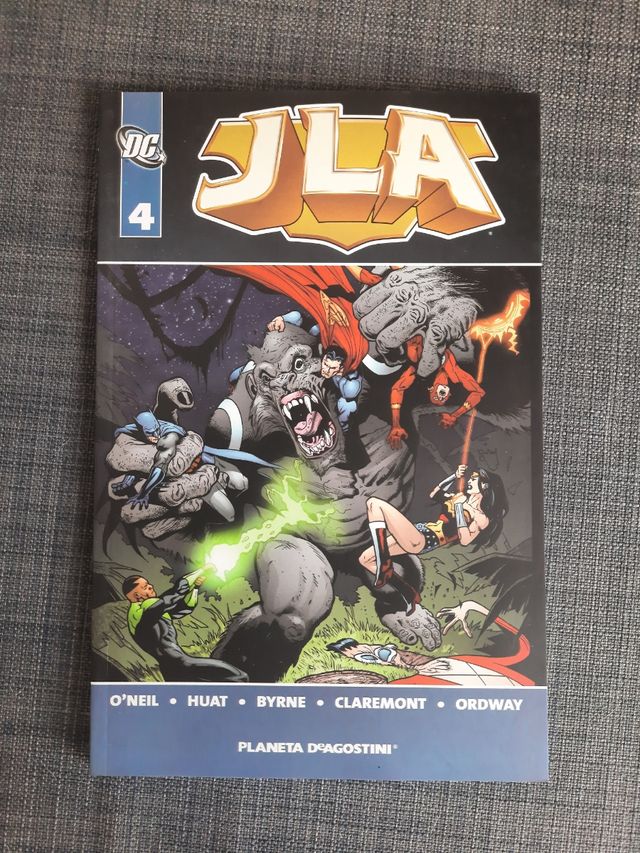 JLA tomos 1 al 5 Planeta Liga Justicia