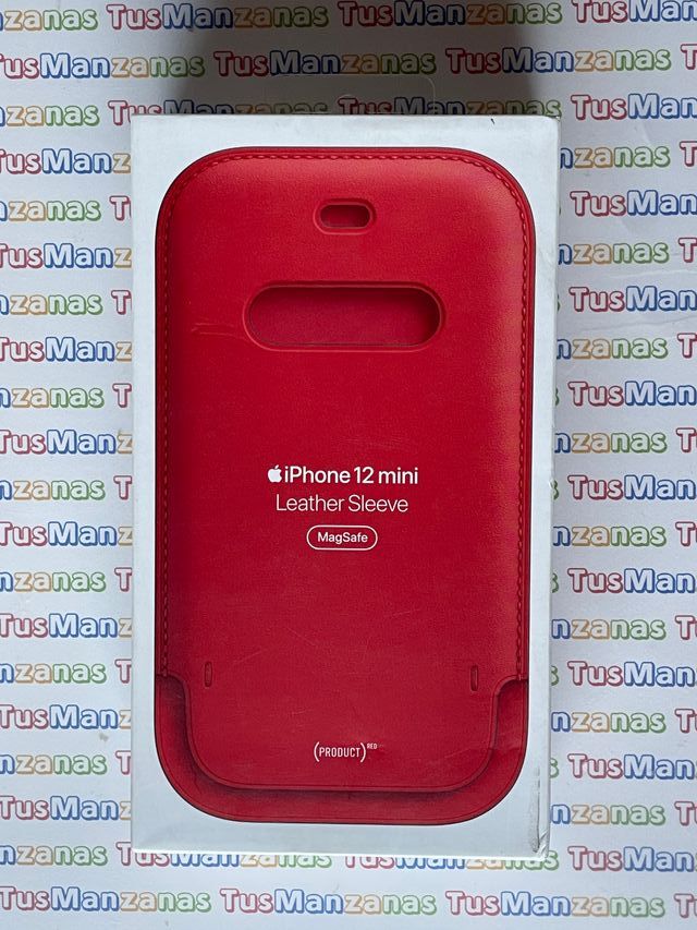 Apple Leather Sleeve iPhone 12 / Pro / mini