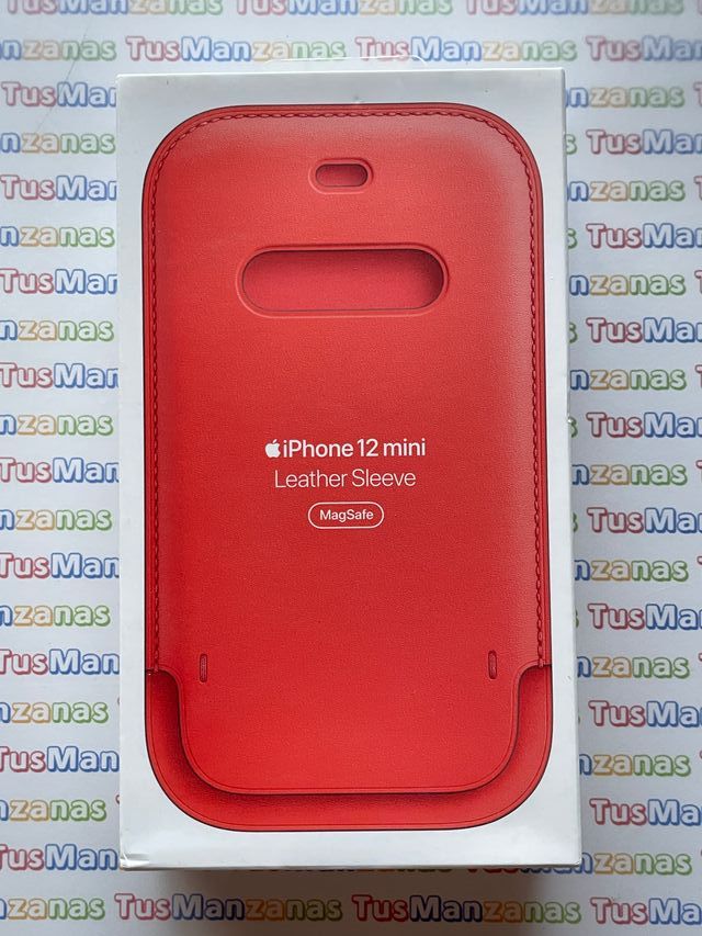 Apple Leather Sleeve iPhone 12 / Pro / mini