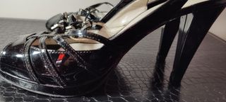 Sandalias fiesta  charol T38