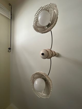 Lampadario in ceramica vietrese