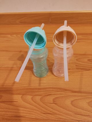 Lote biberones Twistshake y Carrefour