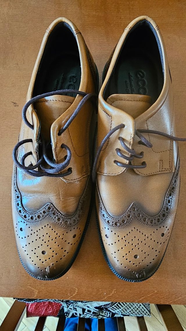 Bluchers marrones Ecco