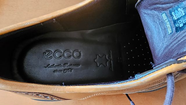 Bluchers marrones Ecco