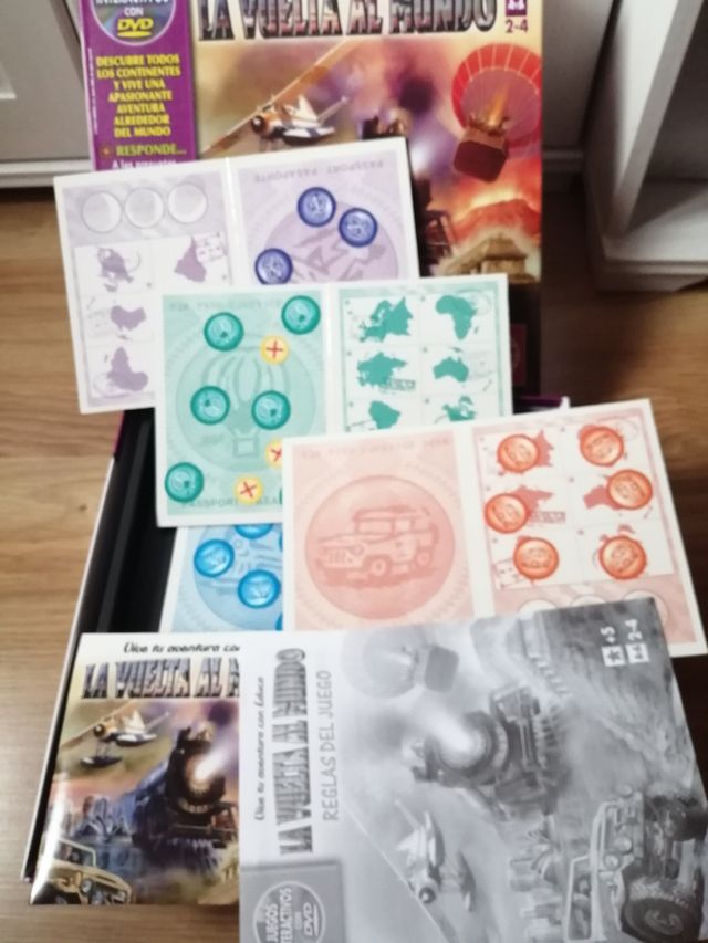 Juego de mesa La vuelta al Mundo