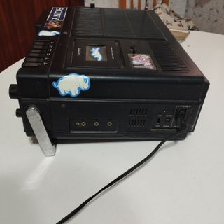 Orion 7252 Radio, Cassette y Tv Portatil Años 70