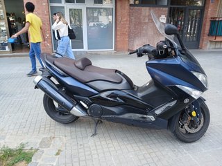 Yamaha Tmax 500 (2009)Azul Mate y negro Brillo