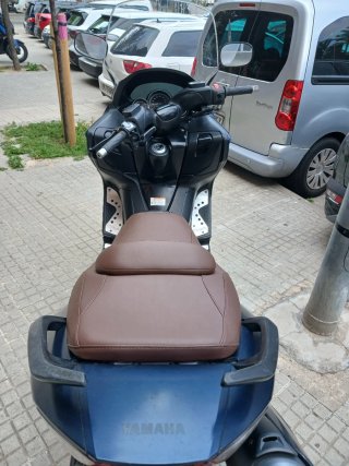 Yamaha Tmax 500 (2009)Azul Mate y negro Brillo