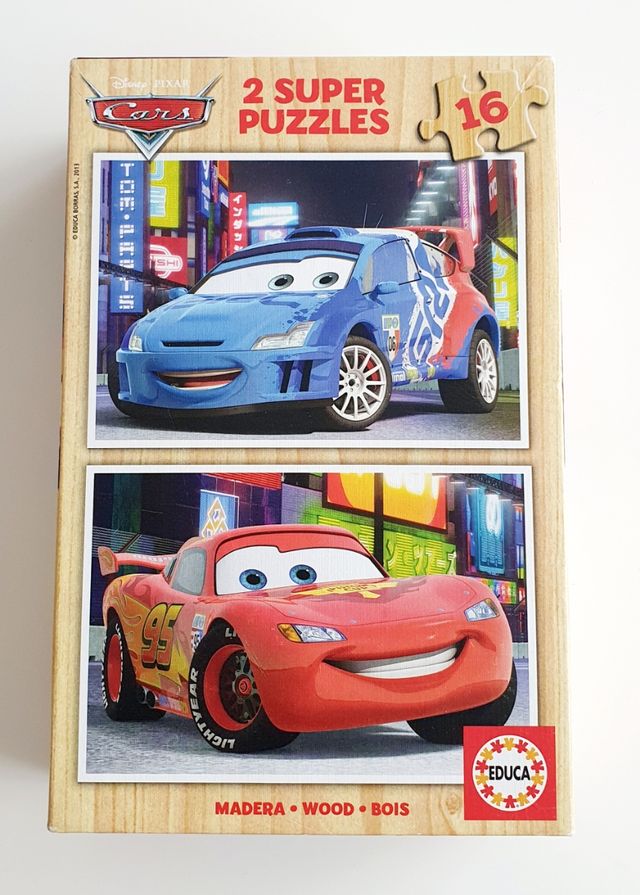 Puzzle Cars Madera