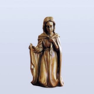 Presépio em Marfinite Pintado à Mão Ouro