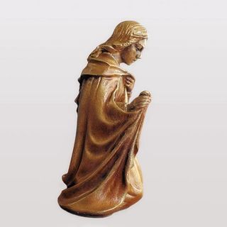 Presépio em Marfinite Pintado à Mão Ouro