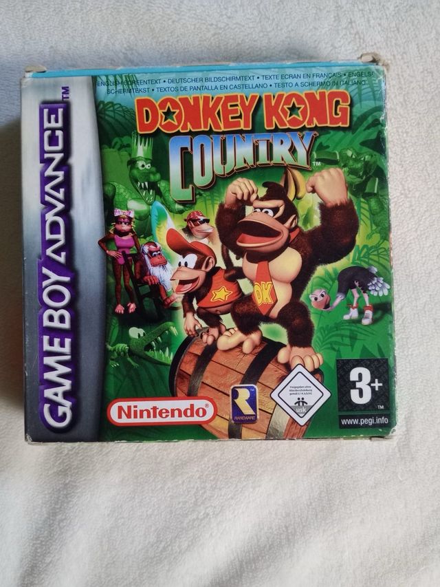 Gameboy advance donkey Kong country