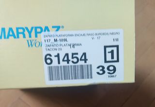 Zapato de mujer 