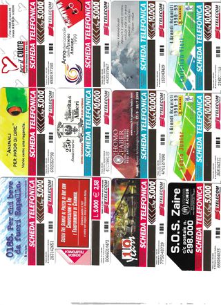 vecchie tessere telefoniche