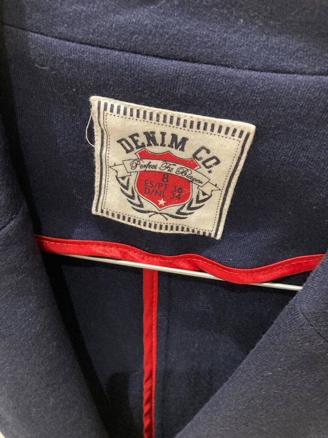 Americana azul marino