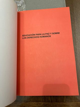 Libro de Derechos humanos