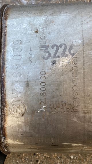 Escape y catalizador BMW E46 compact