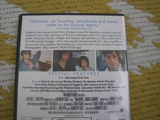 2x DVD IMAGINE JOHN LENNON