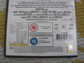 2x DVD IMAGINE JOHN LENNON