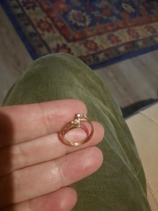 Anillo oro gold filled