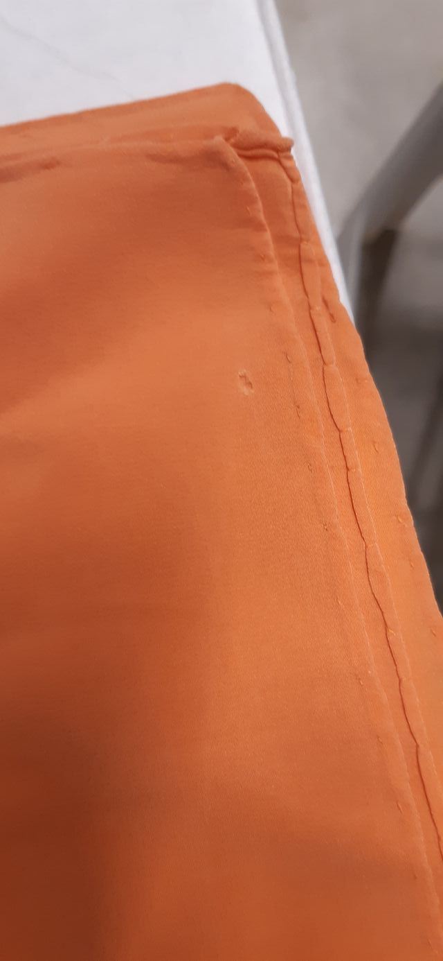 Foulard ostinelli arancio 80x80