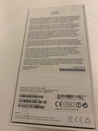 iPhone 7 Caja