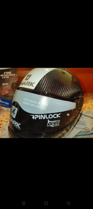 Casco Shark Spartan Carbon Skin