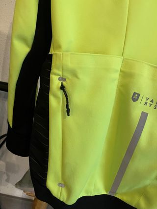 chaqueta ciclismo van rysel mujer invierno 