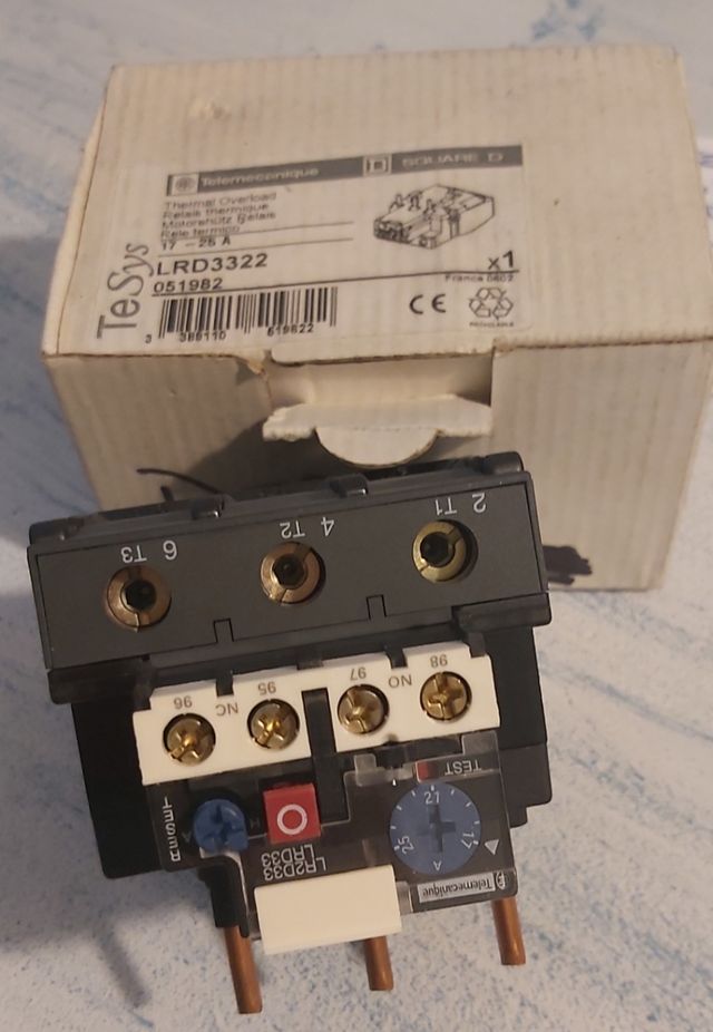 RELÈ TERMICO TELEMECANIQUE