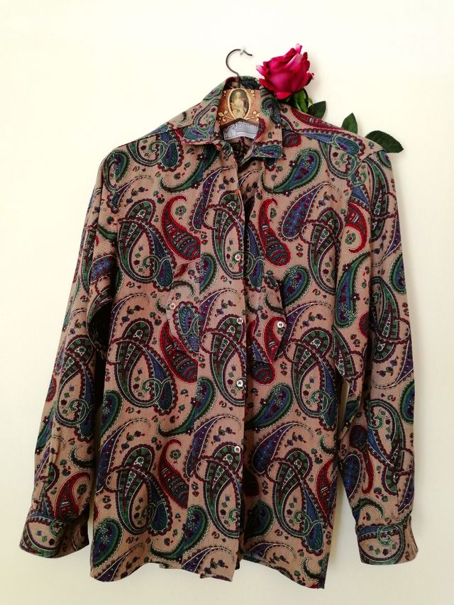 Camicia vintage donna invernale M