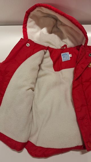 Giacca a vento invernale neonato 6 mesi