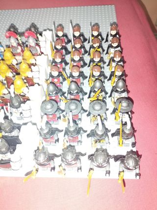 Soldados del Imperio romano y medievales colección