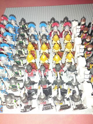 Soldados del Imperio romano y medievales colección