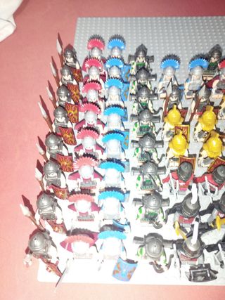 Soldados del Imperio romano y medievales colección