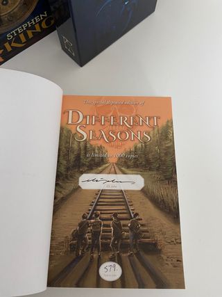 Different Seasons Stephen King PS Publishing