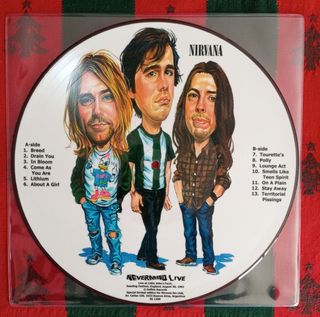 VINILO NIRVANA PICTURE NEVERMIND LIVE