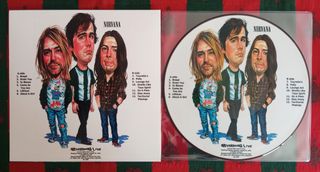 VINILO NIRVANA PICTURE NEVERMIND LIVE