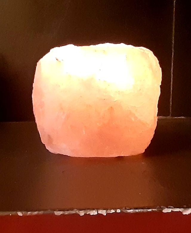 Portavela sal del himalaya